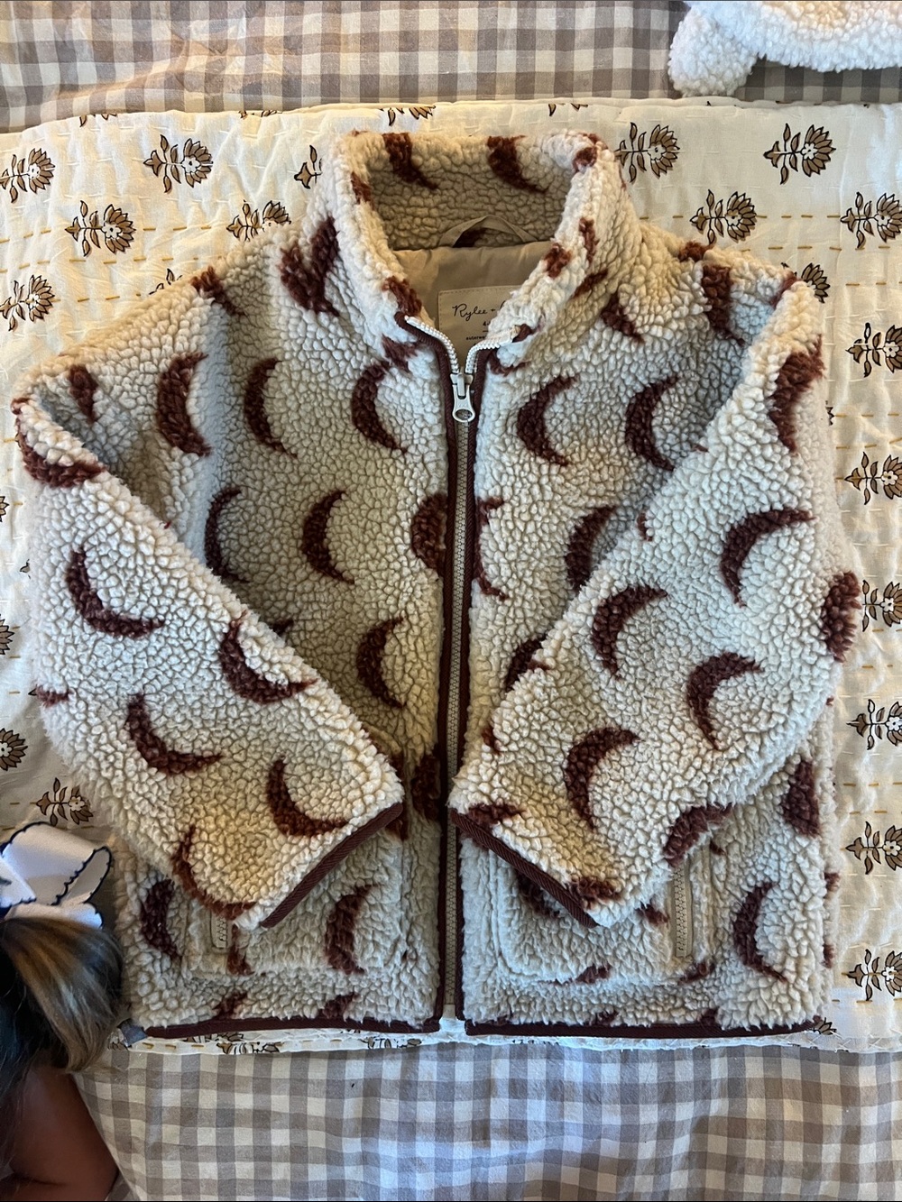 Rylee and Cru Sherpa jacket